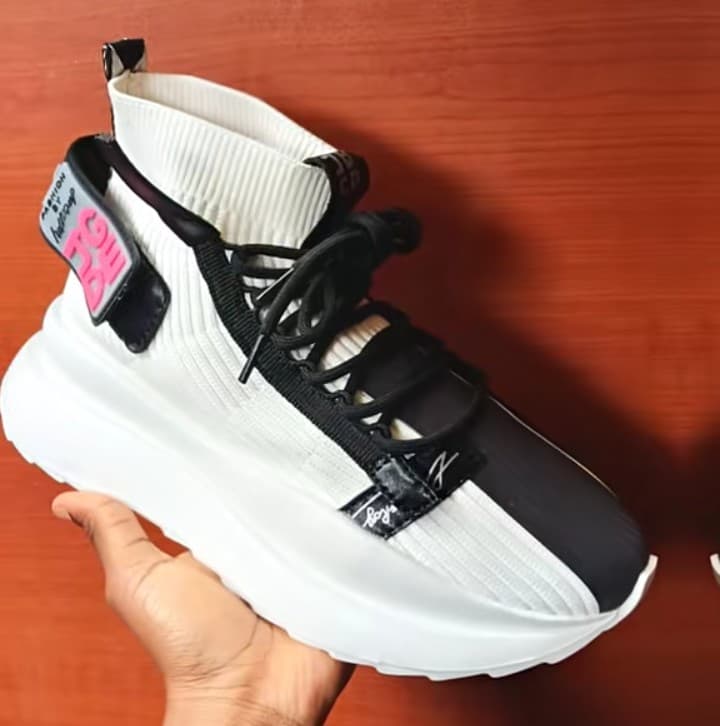 High-Top Sock Sneaker